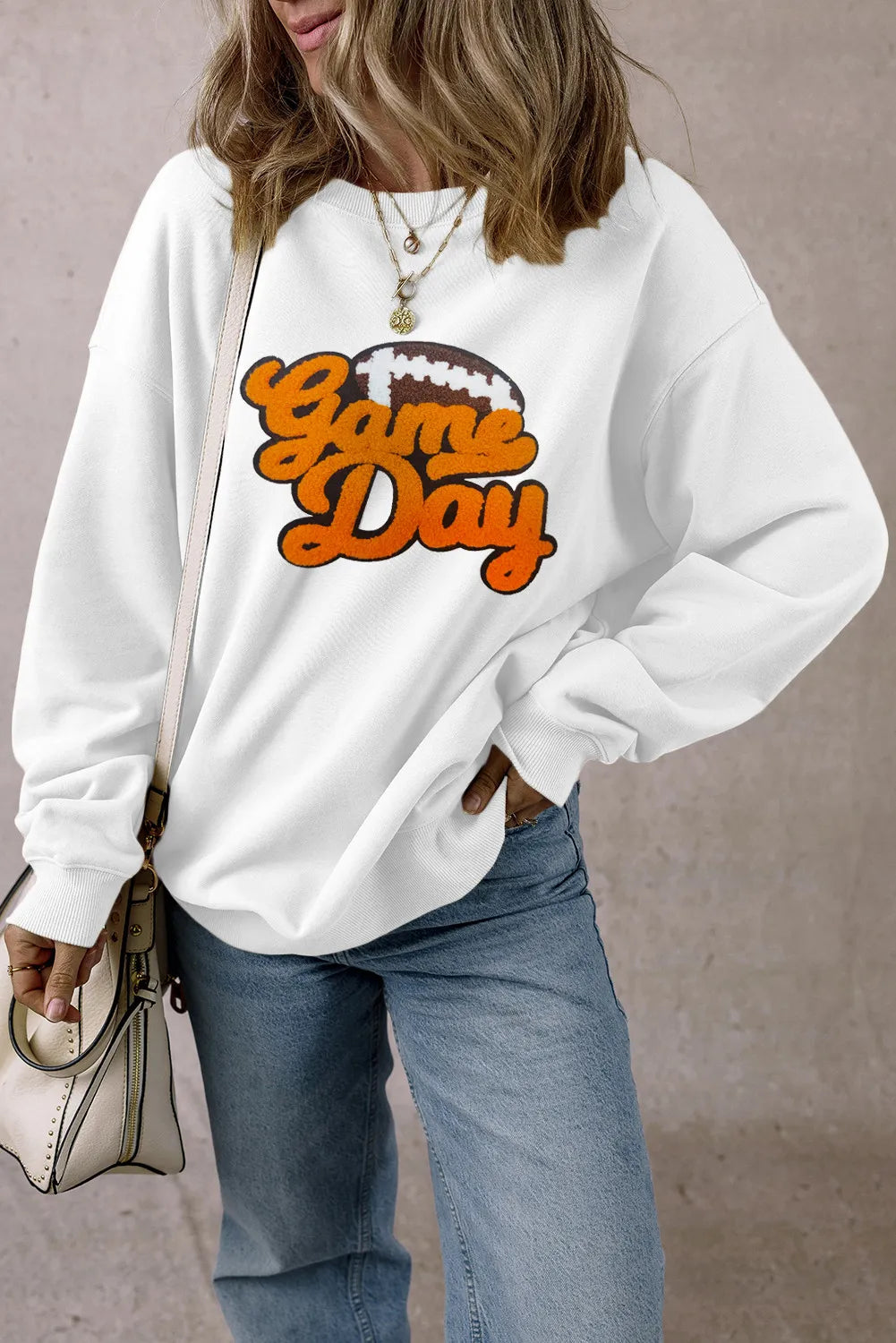 Sudadera de fútbol con cuello redondo y manga larga GAME DAY