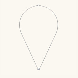 1 Carat Moissanite 925 Sterling Silver Pendant Necklace