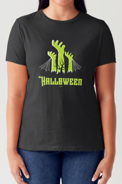 Simply Love Full Size HALLOWEEN Graphic Short Sleeve Tubular T-Shirt