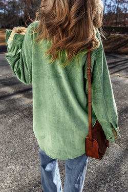 Chaqueta de manga larga con botones