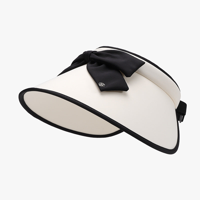 Bow Ice Silk Sun Hat