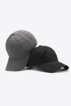 Gorra de béisbol ajustable desgastada