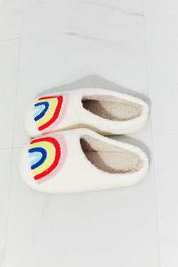 MMShoes Rainbow Plush Slipper