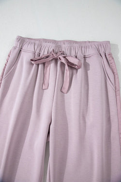 Drawstring Pants with Pockets