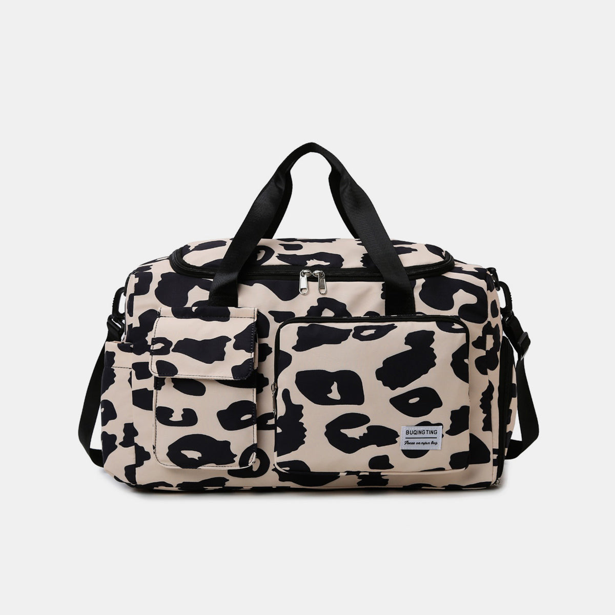 Bolsa de viaje con estampado animal de tela Oxford