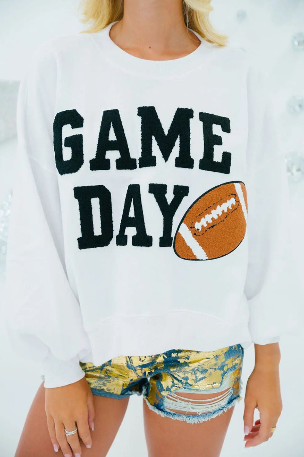 Sudadera de manga larga y cuello redondo GAME DAY