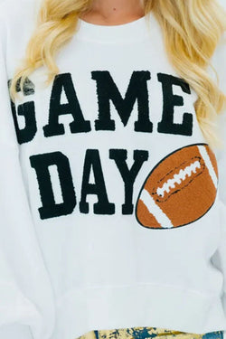 Sudadera de manga larga y cuello redondo GAME DAY