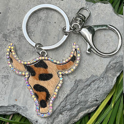 Bull Shape Key Chain