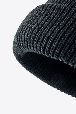 Calling For Winter Rib-Knit Beanie