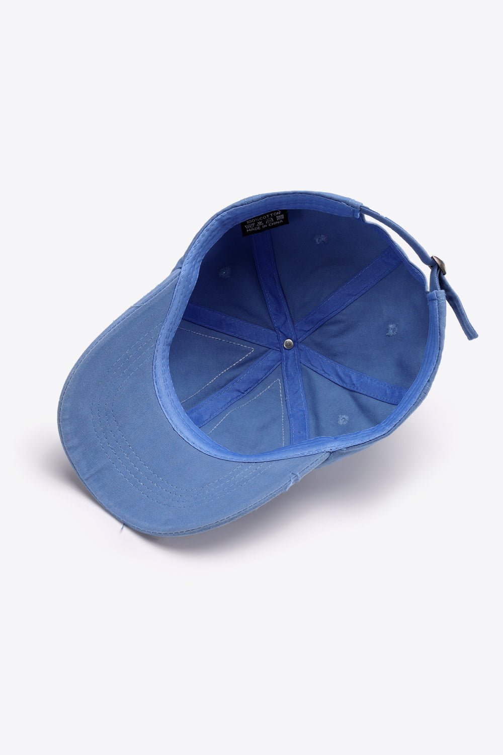 Gorra de béisbol ajustable desgastada