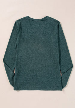 V-Neck Long Sleeve T-Shirt