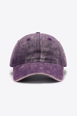 Plain Adjustable Baseball Cap