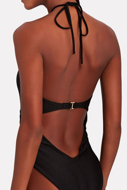 Ring Detail Cutout One-Piece Swimsuit