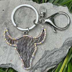 Bull Shape Key Chain