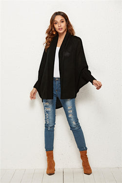 Angel Wings Open Front Batwing Sleeve Cardigan