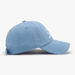 Gorra de béisbol de algodón con lazo bordado