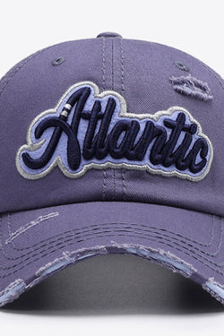 Gorra de béisbol desgastada con gráfico ATLANTIC