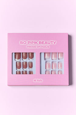 SO PINK BEAUTY Press On Nails 2 Packs