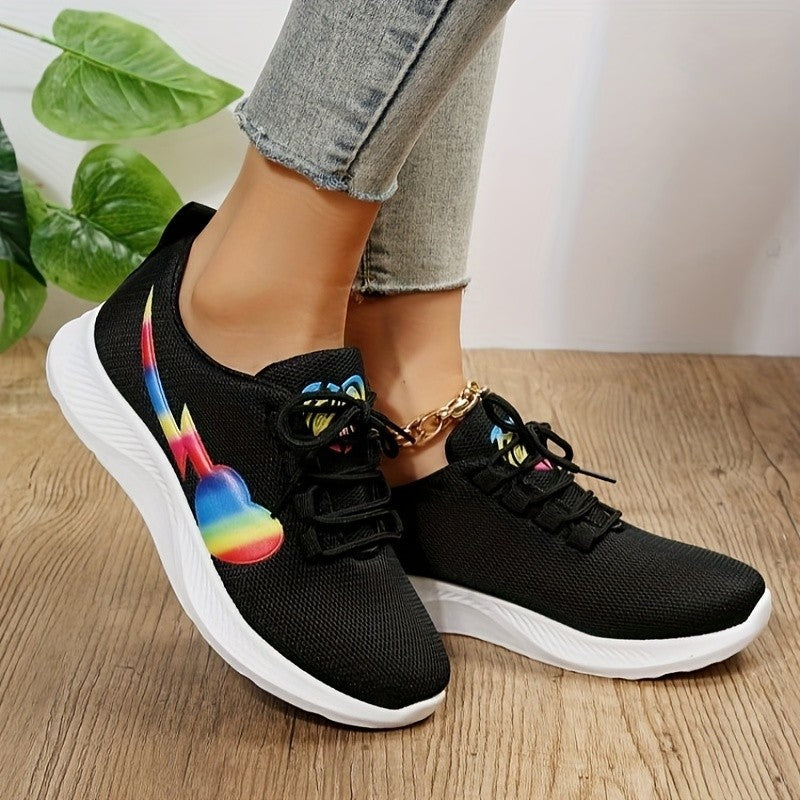 Zapatillas de malla con cordones