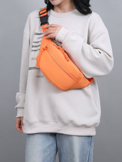 Oxford Cloth Adjustable Strap Sling Bag