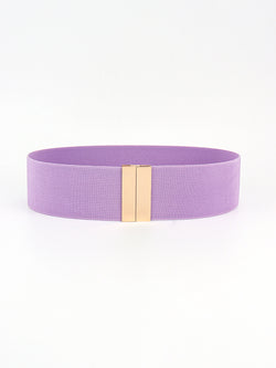 Alloy Buckle Elastic Belt