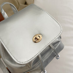 PU Leather Backpack Bag