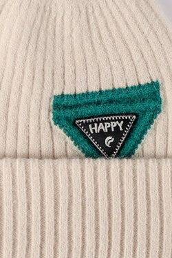 Gorro de contraste HAPPY