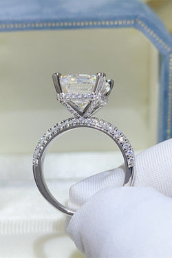 5 Carat Moissanite 925 Sterling Silver Ring