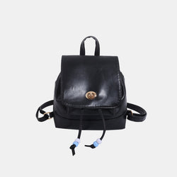 PU Leather Backpack Bag