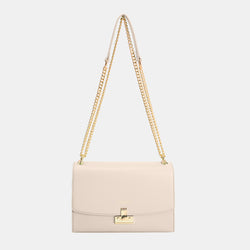 David Jones Chain-Handle Crossbody Bag