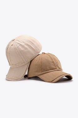 Gorra de béisbol ajustable desgastada