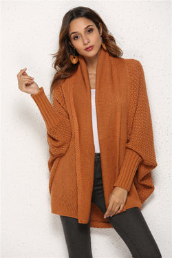 Angel Wings Open Front Batwing Sleeve Cardigan