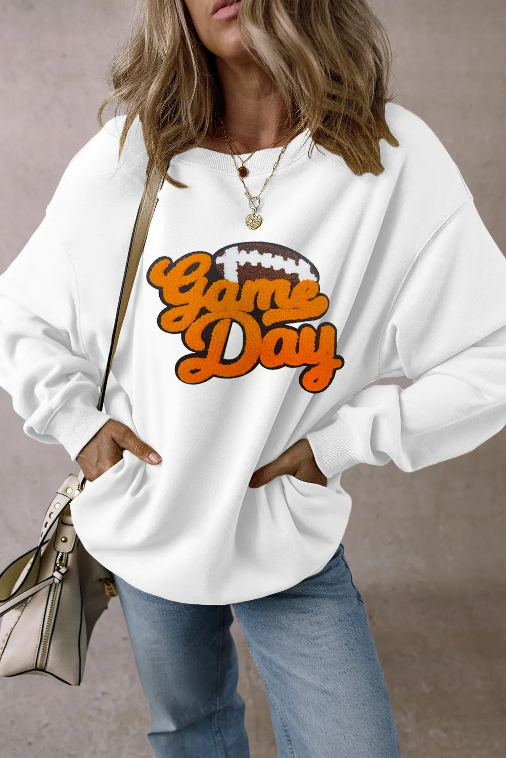 Sudadera de fútbol con cuello redondo y manga larga GAME DAY