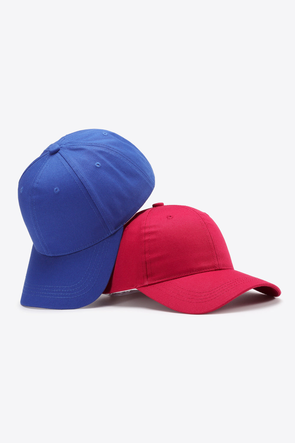 Gorra de béisbol de algodón ajustable y sencilla