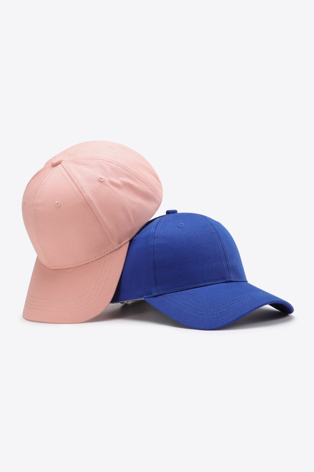 Gorra de béisbol de algodón ajustable y sencilla